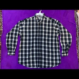 Vintage Men’s LL Bean Flannel Button Down